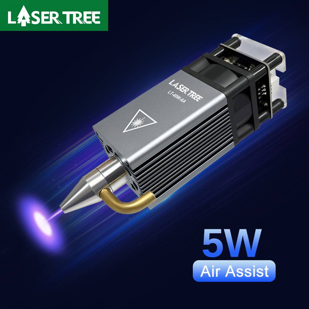Industrial Laser Engraver - Árvore a laser 5w, bico de