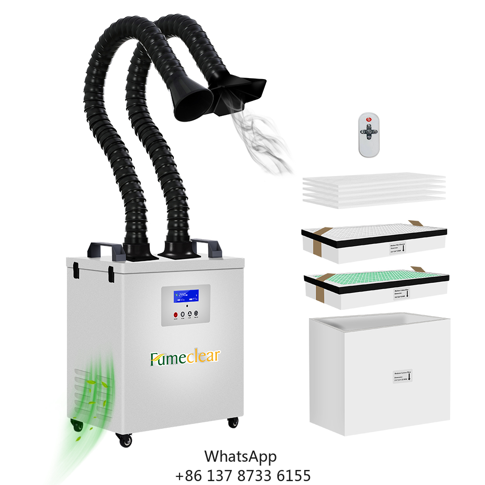 Industrial Laser Printer - Purificador de ar extrator de fumaça