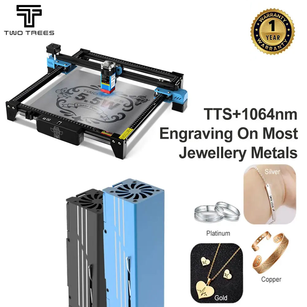 Industrial Laser Engraver - Twotrees TTS-55 máquina de gravação a