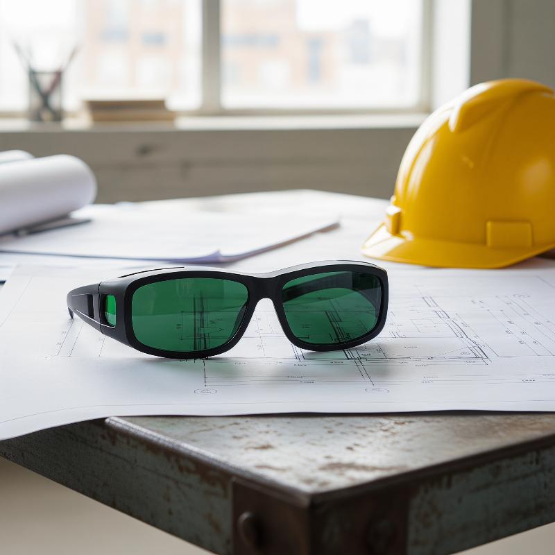 Laser Safety Goggles - Óculos de Proteção para Soldador Anti-Laser,