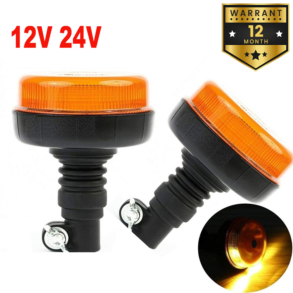 Industrial Laser Pointer 24V - 2 Peças Luz de Advertência Âmbar