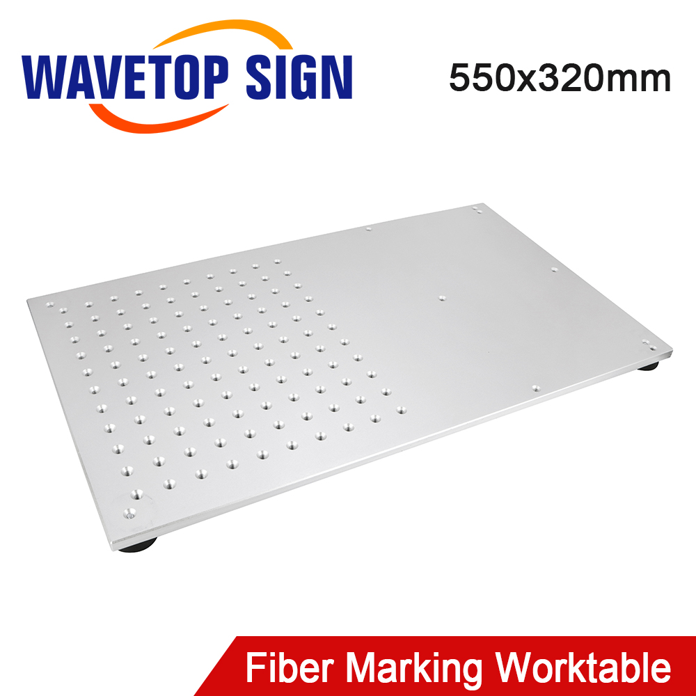 Laser Marking Machine - Mesa de Trabalho Metálica SignkoRay 550x320mm,