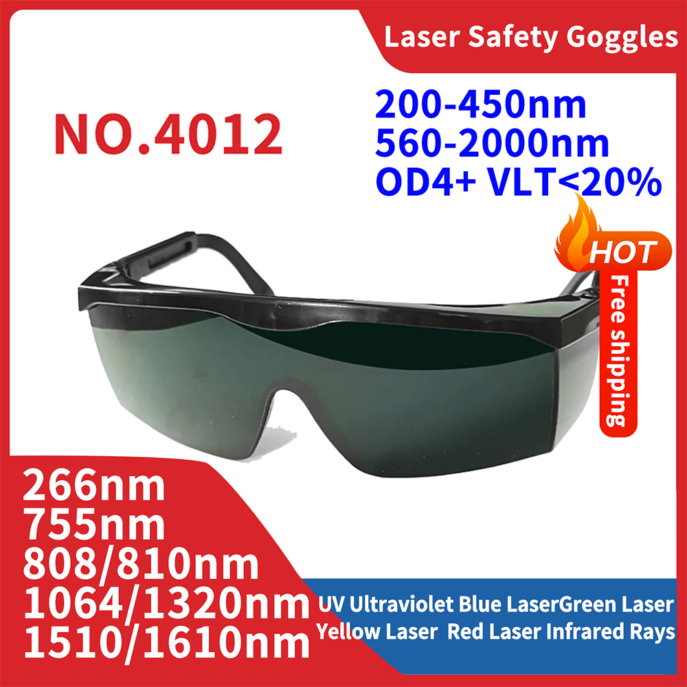 Laser Safety Goggles - Óculos de laser 1064nm, lente de