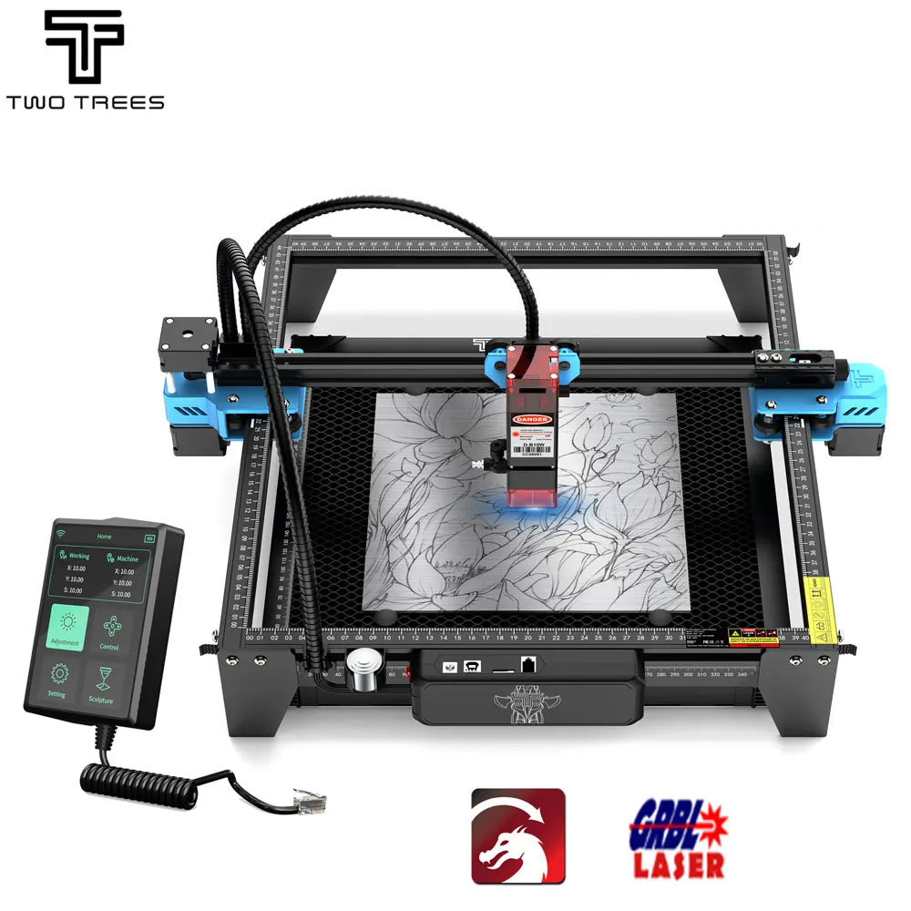 Industrial Laser Printing Machine - Twotrees TTS-10 pro 80w gravador a