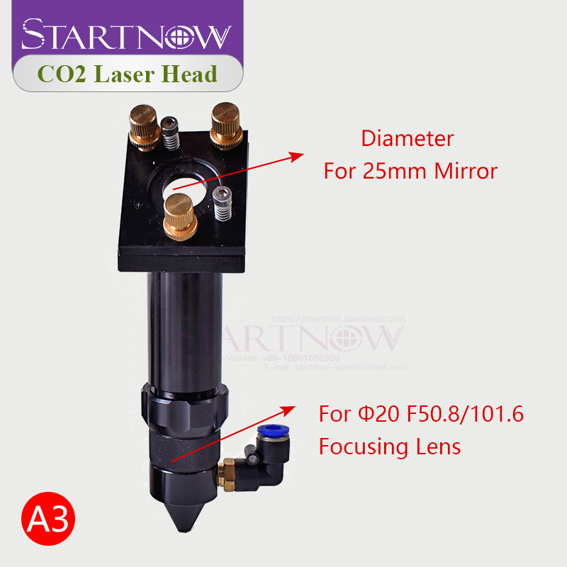 Conjunto de Cabeça de Laser CO - Industrial Acrylic Laser Cutter avaliação e preço