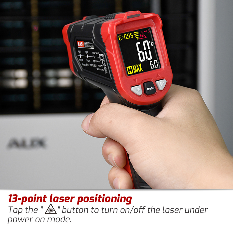Termômetro Infravermelho TA601 - Industrial Laser Thermometer Gun avaliação e preço