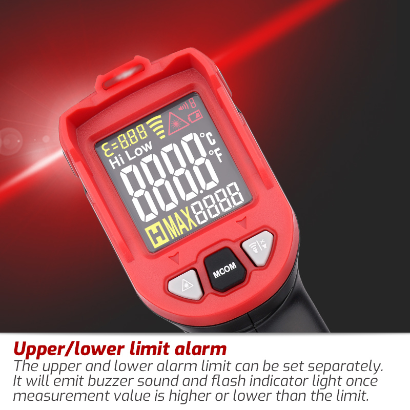 Termômetro Infravermelho TA601 - Industrial Laser Thermometer Gun avaliação e preço