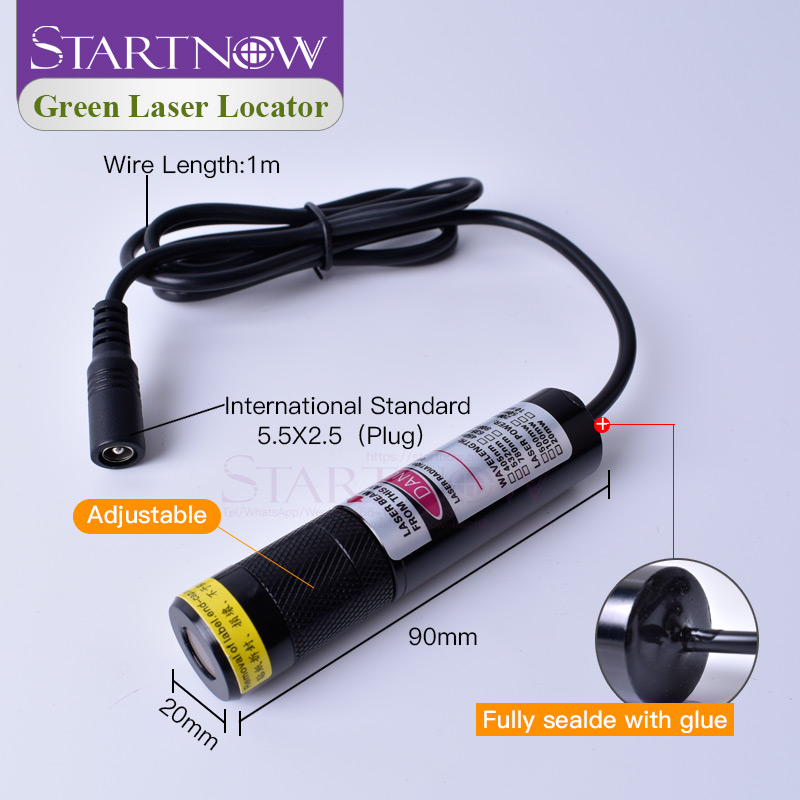 Módulo Laser Verde 520nm 30mW  - Industrial Green Laser Pointer avaliação e preço