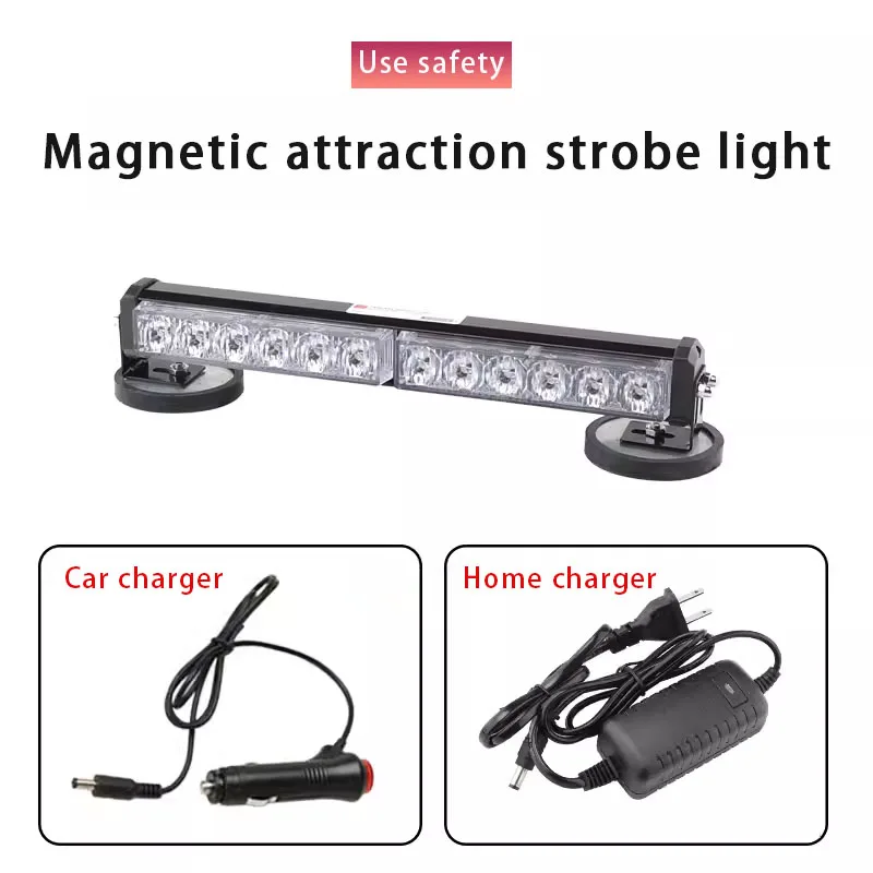 Carro recarregável luz de adve - Industrial Laser Pointer 24V avaliação e preço
