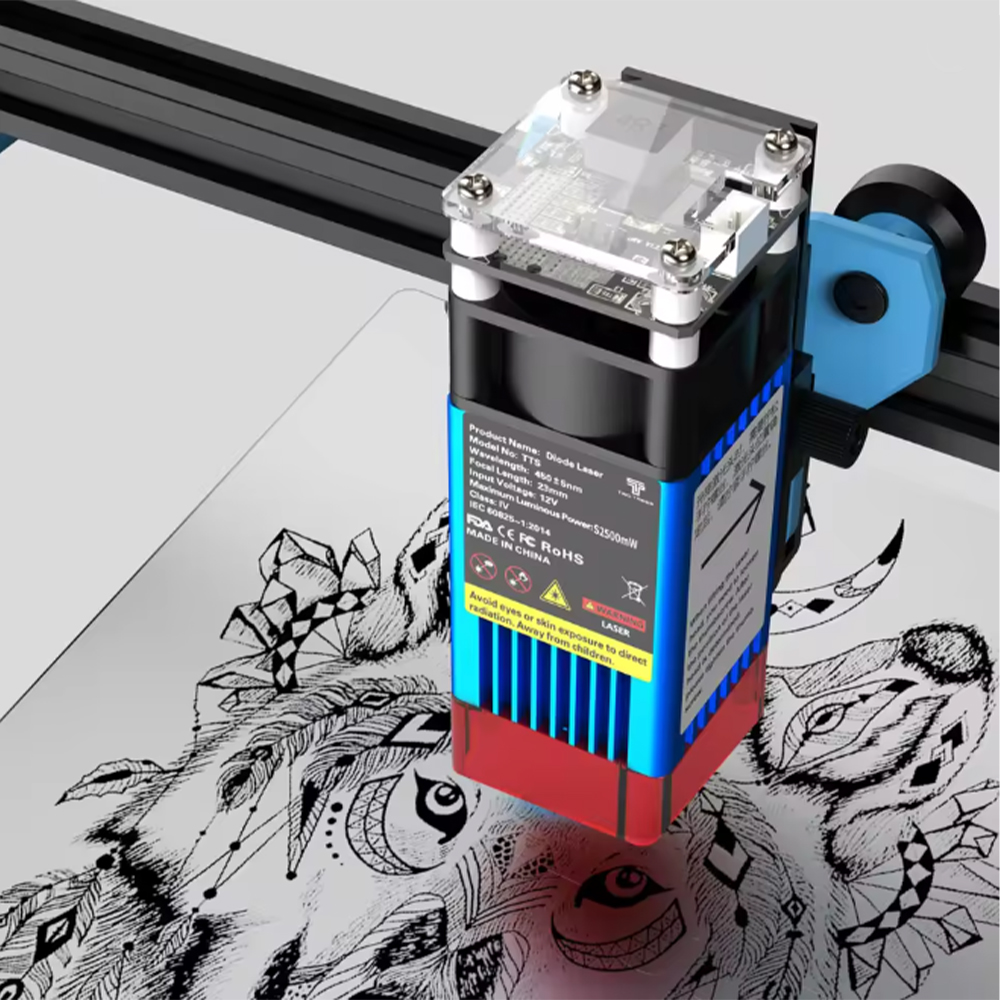 Twotrees TTS-55 pro/TTS-10 pro - Industrial Laser Engraver avaliação e preço