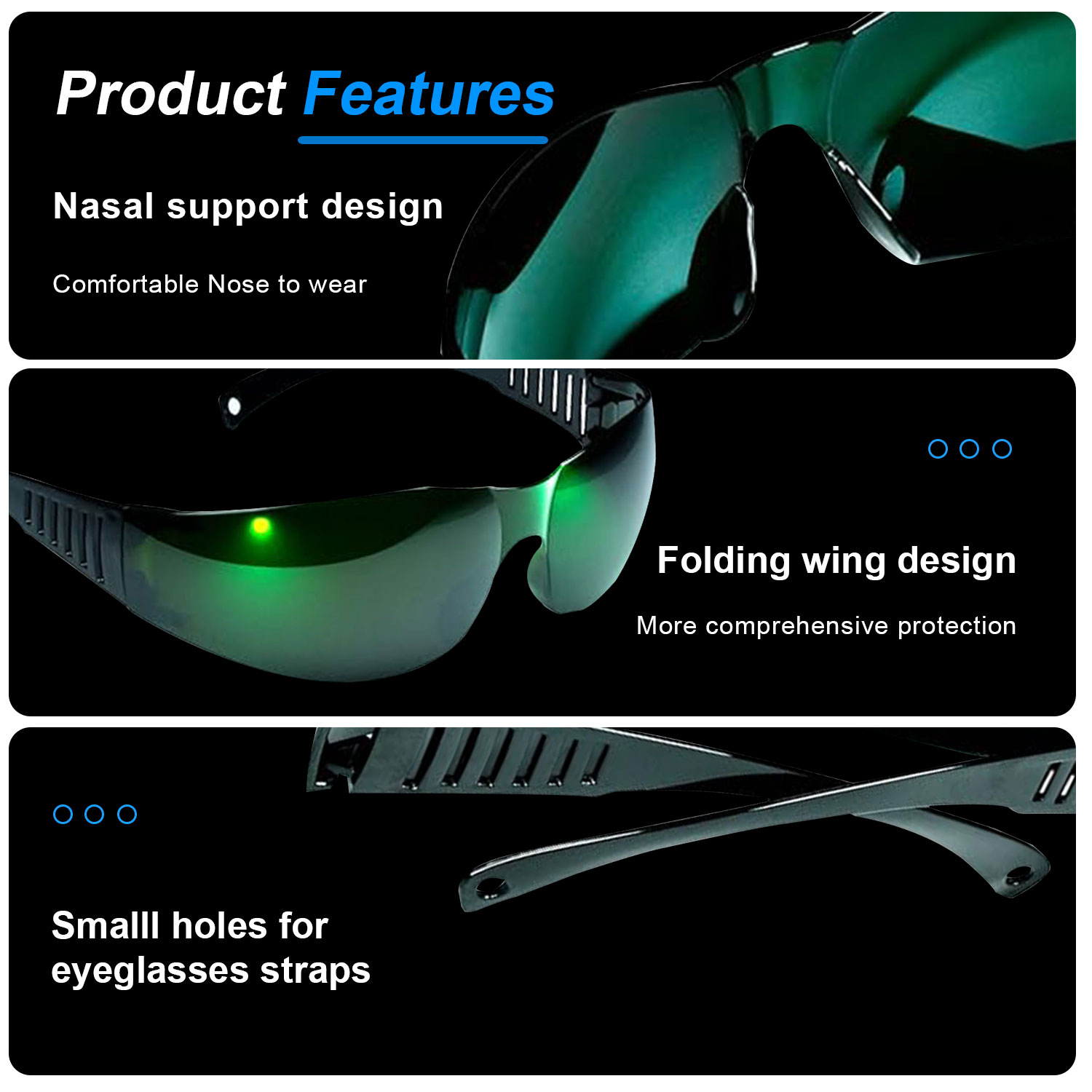 Óculos de chumbo óculos de rad - Laser Safety Goggles avaliação e preço