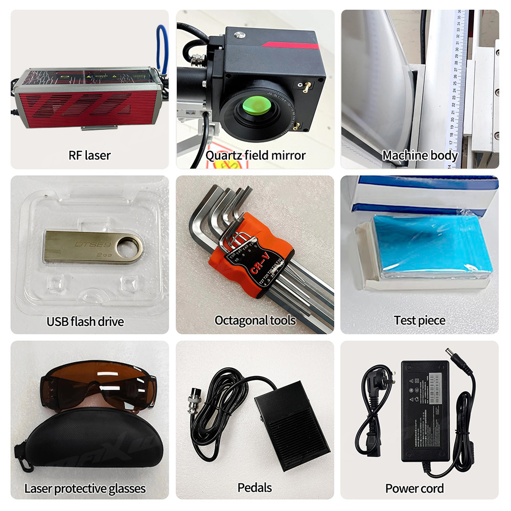 Máquina versátil de marcação a - Industrial Laser Printing Machine avaliação e preço