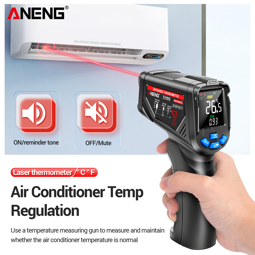 Termômetro Infravermelho Digit - Industrial Laser Thermometer Gun avaliação e preço
