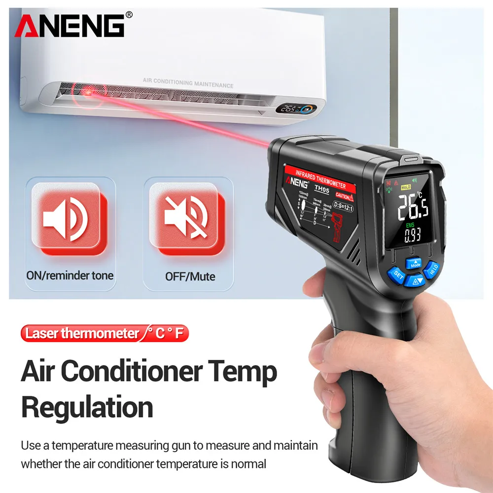 Termômetro Infravermelho Digit - Industrial Laser Thermometer Gun avaliação e preço