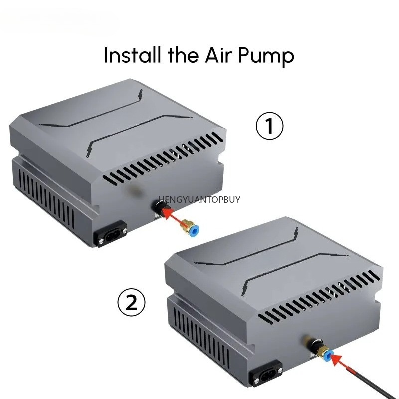 A bomba de ar é usada para aux - Air Assist Pump Laser avaliação e preço