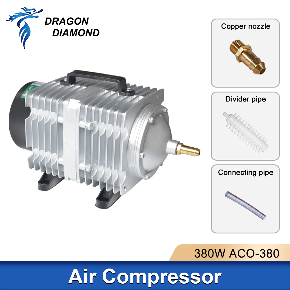 Compressor de ar 380W 220V 280 - Air Assist Pump Laser avaliação e preço